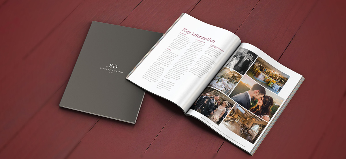 Wedding brochure cotswold wedding venues