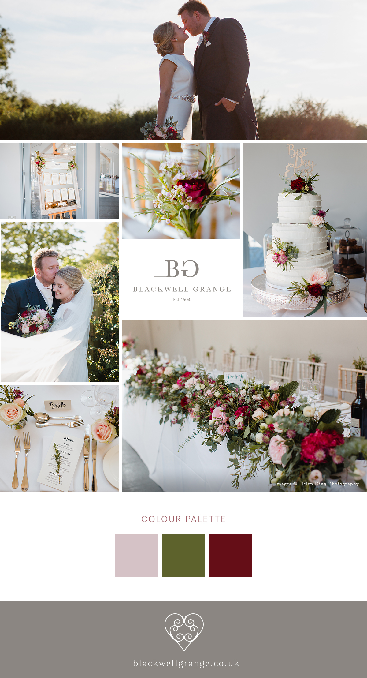 Katie and Matt's real life wedding at Blackwell Grange