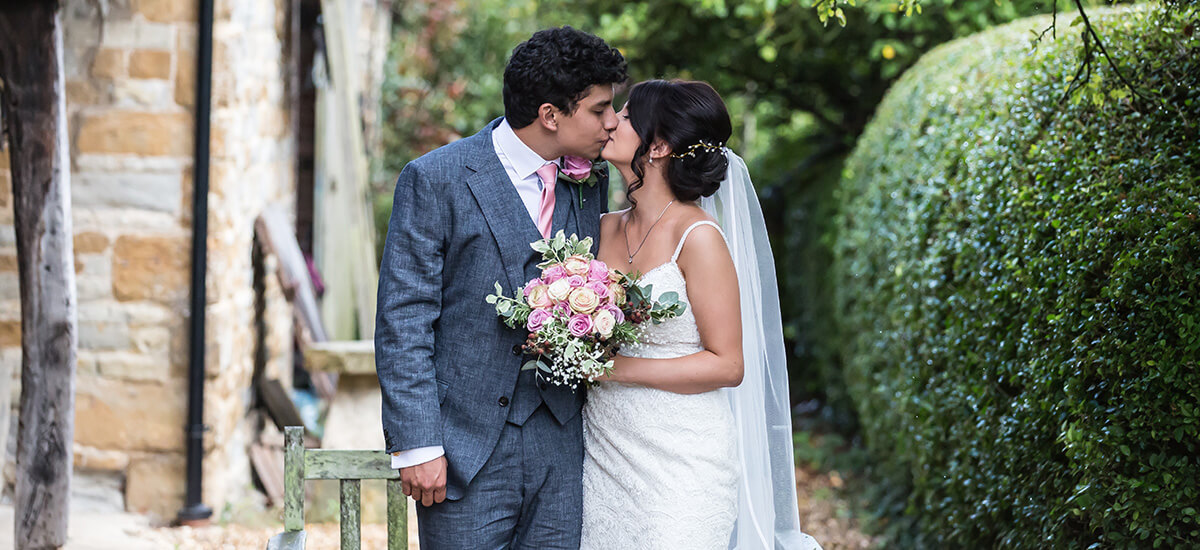 Alice and José’s real life wedding at Blackwell Grange in Warwickshire