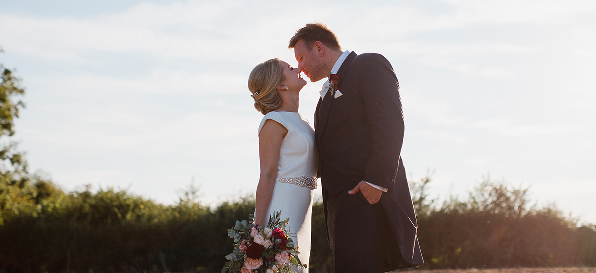 Katie and Matt's real life wedding at Blackwell Grange