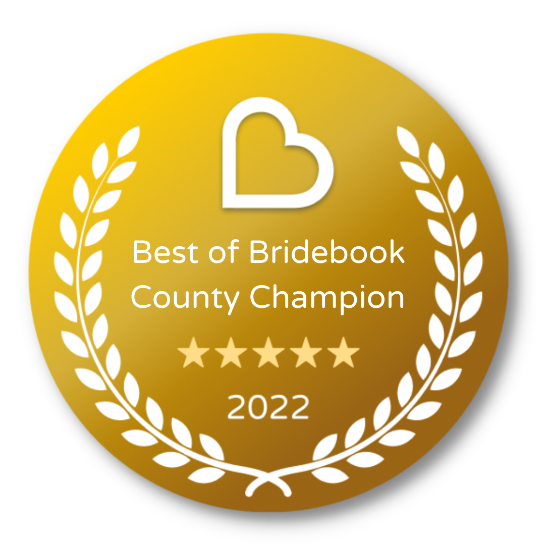 Best of Bridebook County Champion Award 2022