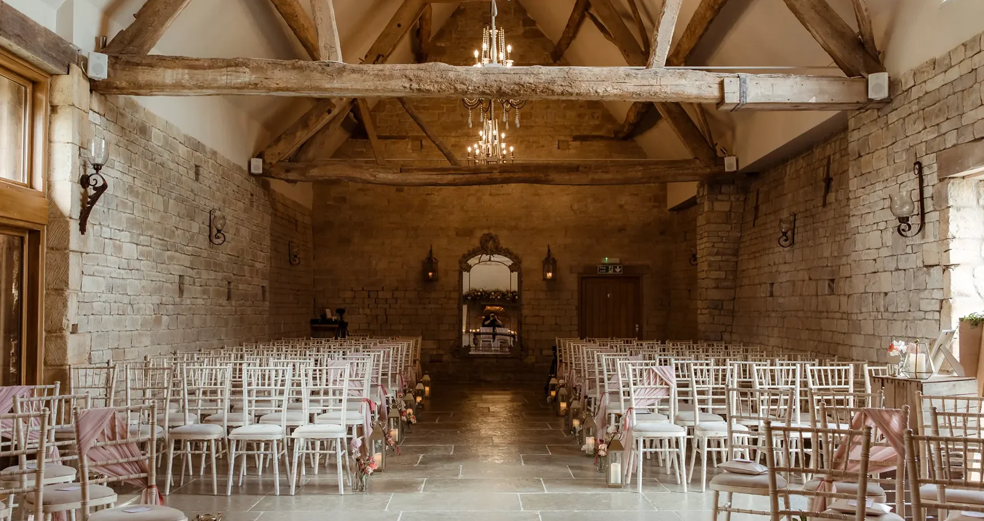 Blackwell Grange wedding ceremony room